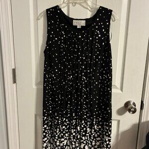 Chelsea Suite black and white dress size 14